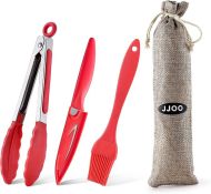 Pinzas De Cocina Con Cuchillo, Brocha Y Bolsa De Transporte